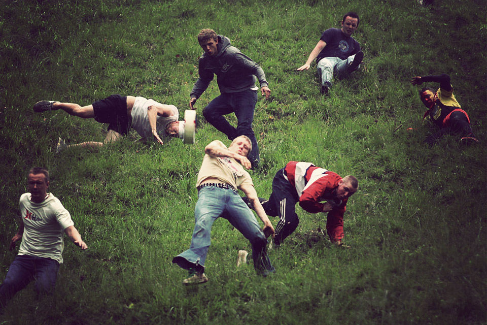 Cheese Rolling at Cooper's Hill